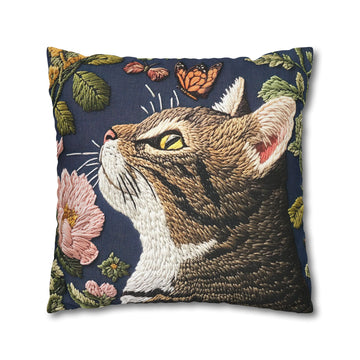 Pillow Case-Cat Print