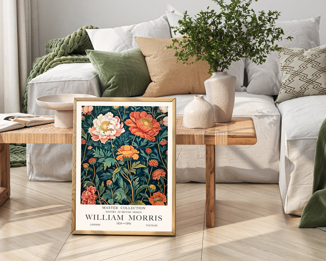 William Morris Vintage Flowers 04