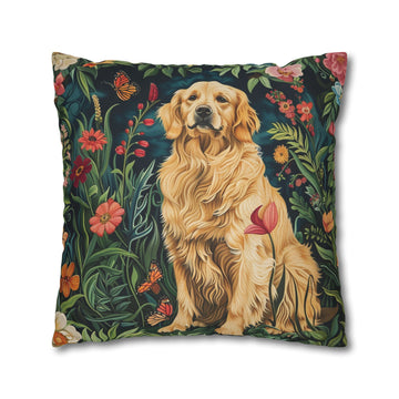 The Golden Retriever square pillowcase
Vintage William Morris Style