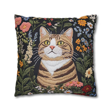 Pillow Case-Cat Print