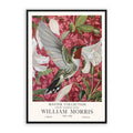 Vintage Humming Bird William Morris Style  Print For Living Room