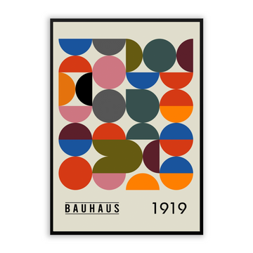 Bauhaus Circles Poster No. 101