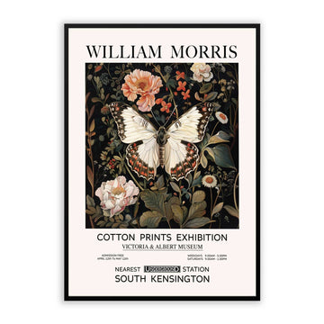 Butterfly Wall Art – Vintage Botanical & Floral Print