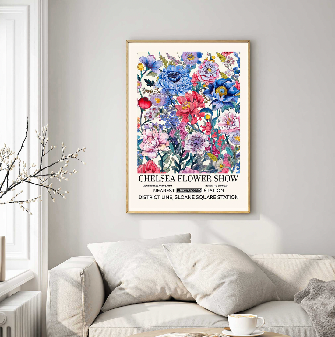 Floral Art Print-Chelsea Flower Show 201