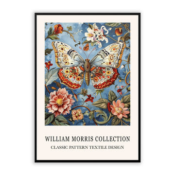 William Morris Vintage Butterfly 02