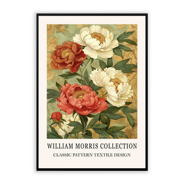 William Morris Flowers Peonies 10