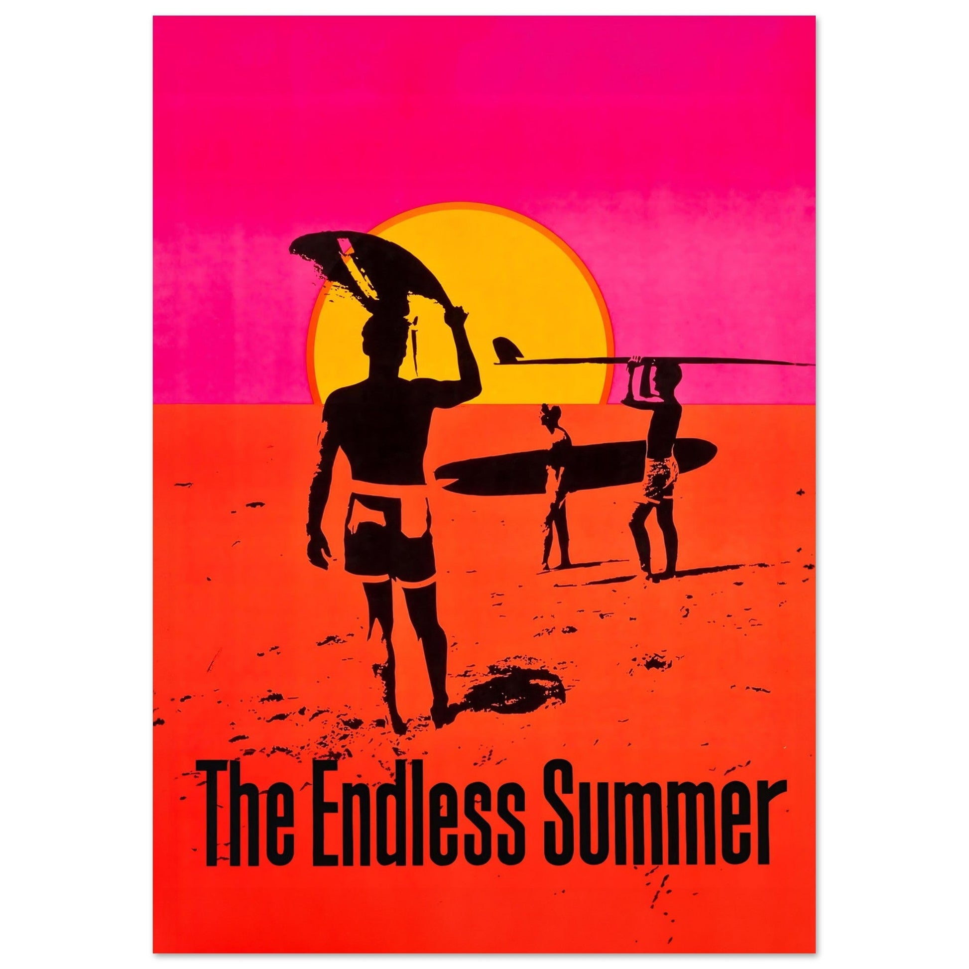 The Endless Summer Vintage Movie Poster, classic surf movie, Movie Prints, , #illieeart