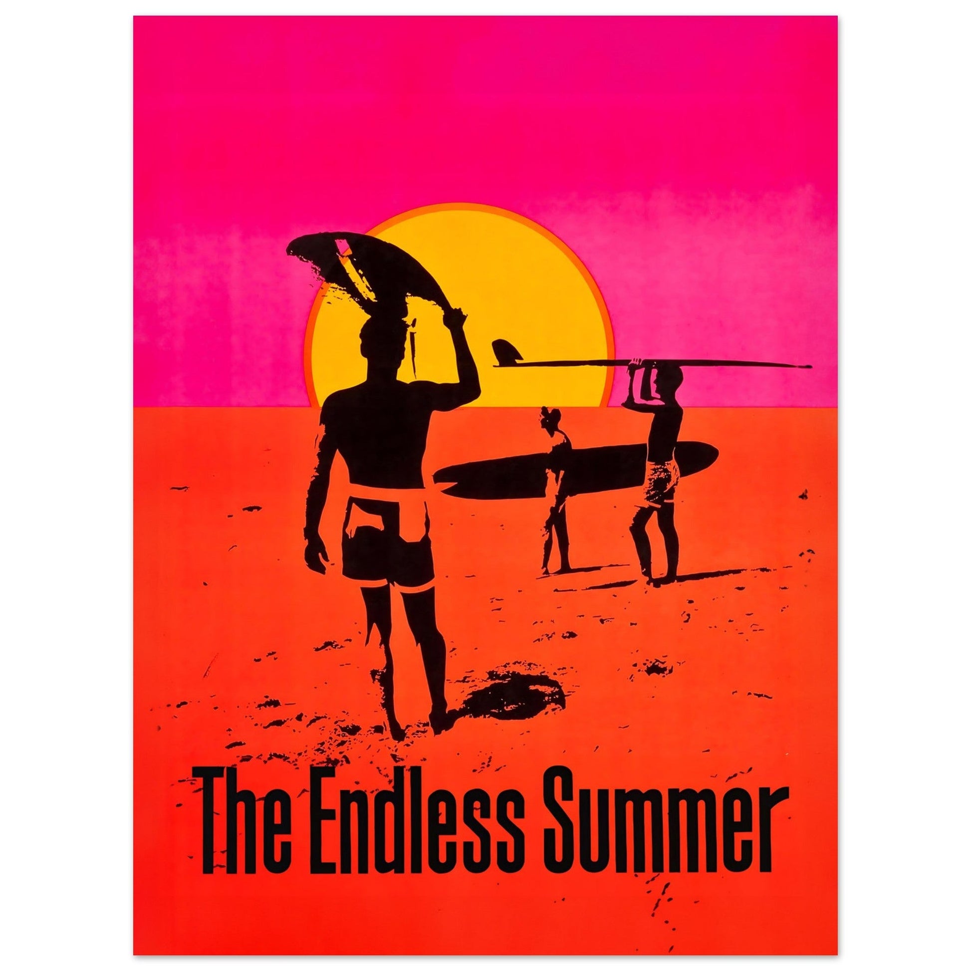 The Endless Summer Vintage Movie Poster, classic surf movie, Movie Prints, , #illieeart