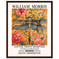 William Morris Framed Print - The Dragonfly, Floral Background, Framed Art print, yellow, #illieeart