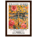 William Morris Framed Print - The Dragonfly, Floral Background, Framed Art print, yellow, #illieeart