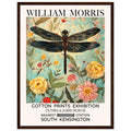 William Morris Framed Print - The Dragonfly, Floral Background, Framed Art print, yellow, #illieeart