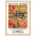 William Morris Framed Print - The Dragonfly, Floral Background, Framed Art print, yellow, #illieeart