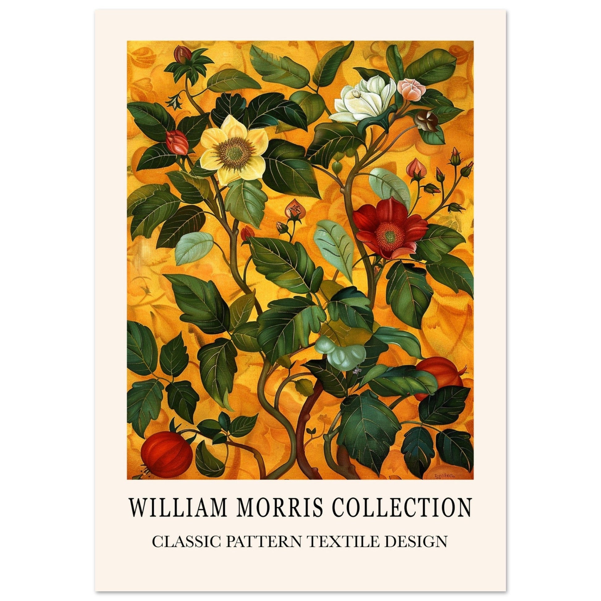 Vintage Flowers - William Morris, Arts & Crafts, botanical, decorative., #illieeart
