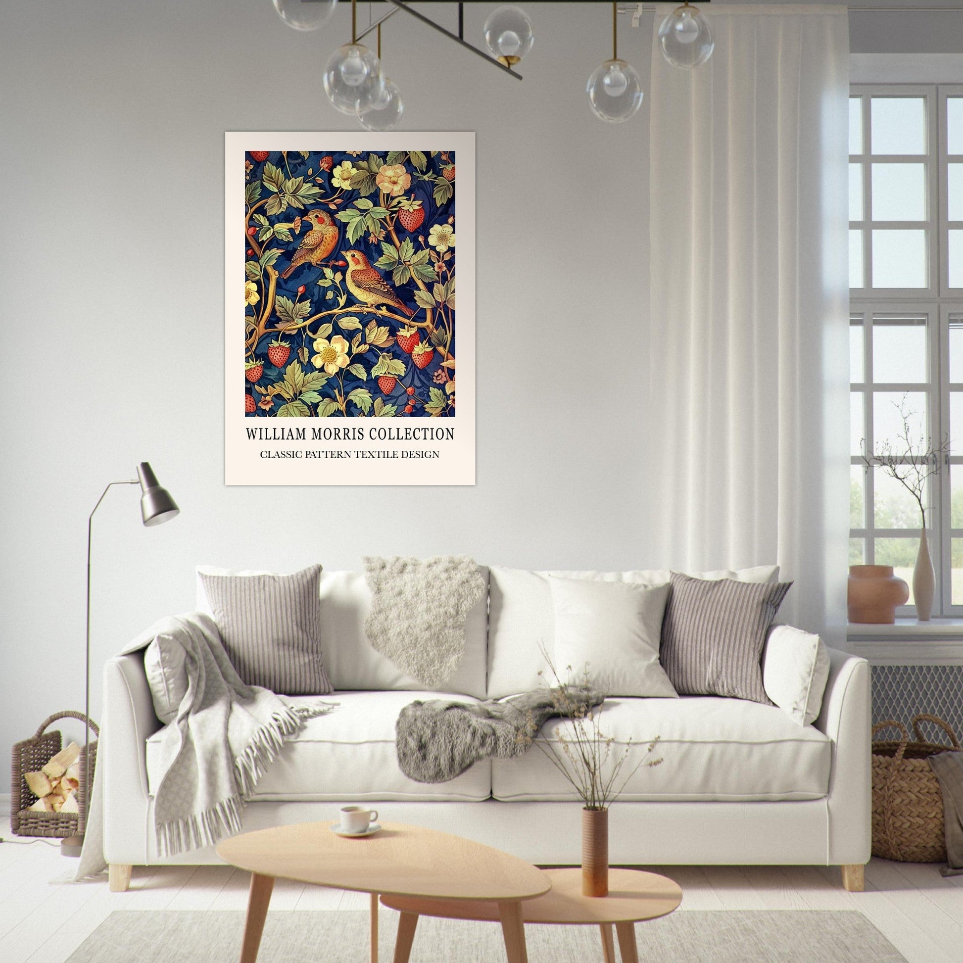 Strawberry Thief - William Morris, Birds, floral, William Morris patterns., #illieeart