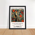 William Morris - Woodpecker - Framed Print, Art Nouveau, Floral Background, , #illieeart