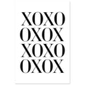 XOXO, Black and white, Typography, , #illieeart #