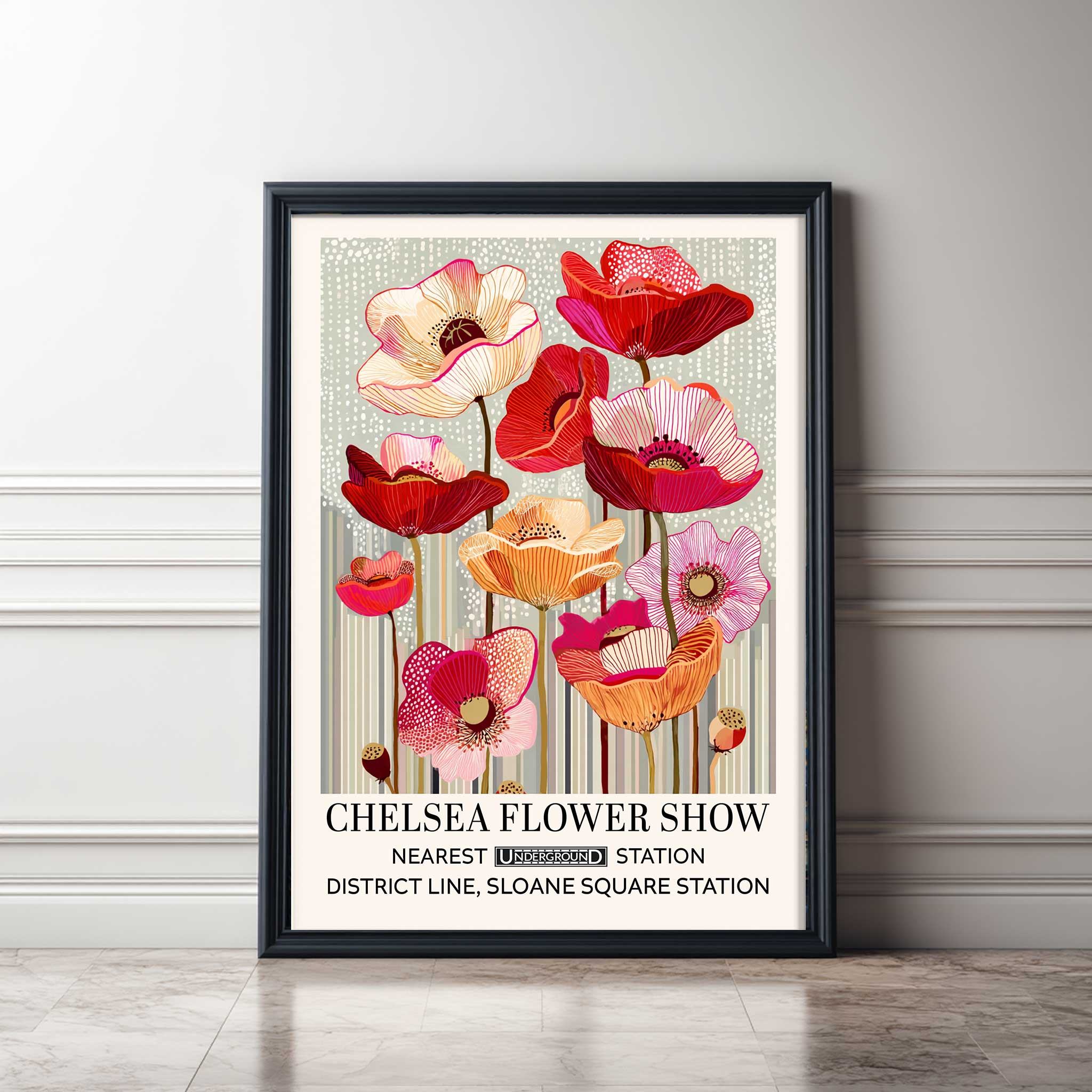 Flower Market Wall Art