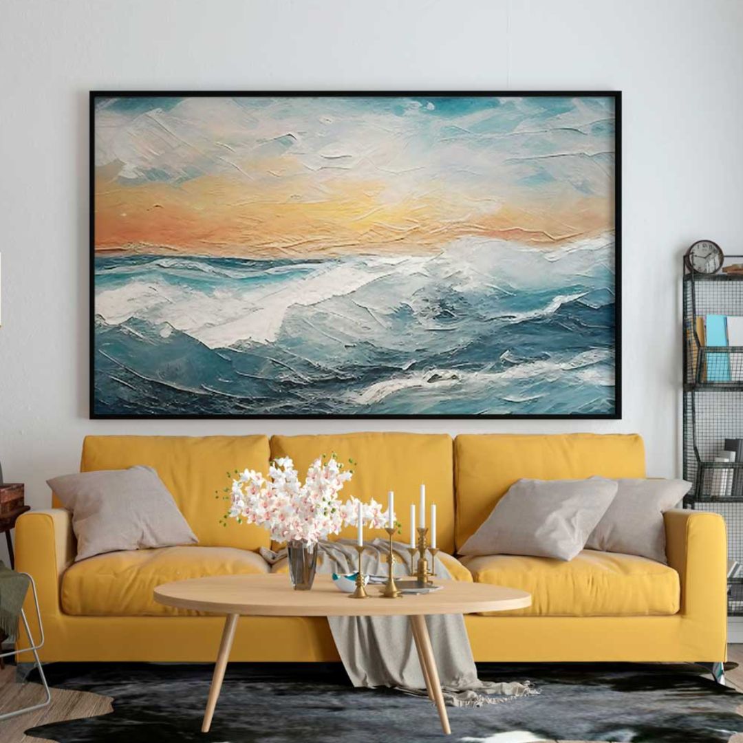 Coastal And Seascape Framed Art Prints - illieeart