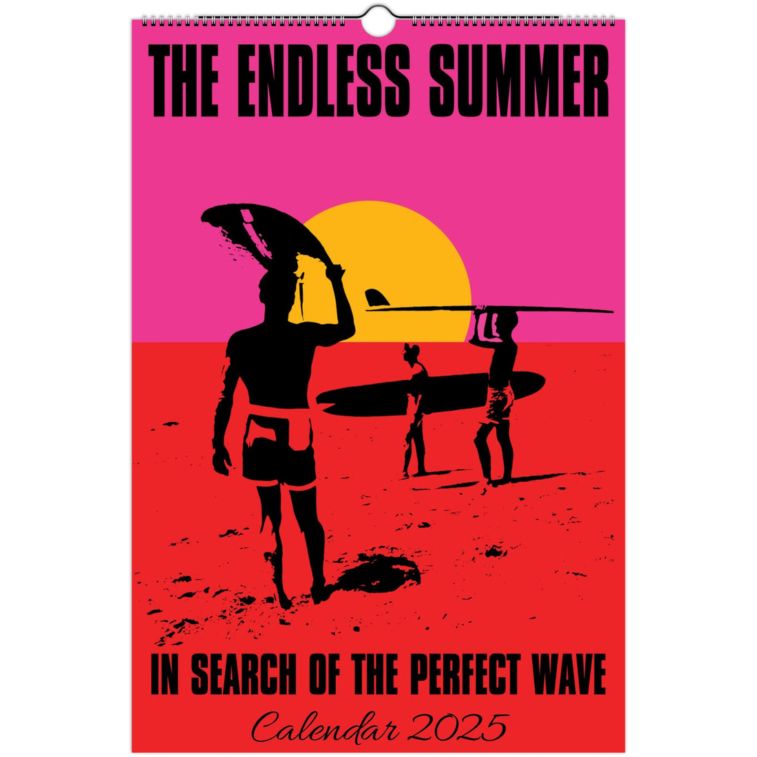 The Endless Summer Vintage Surf Movie Calendar 2025