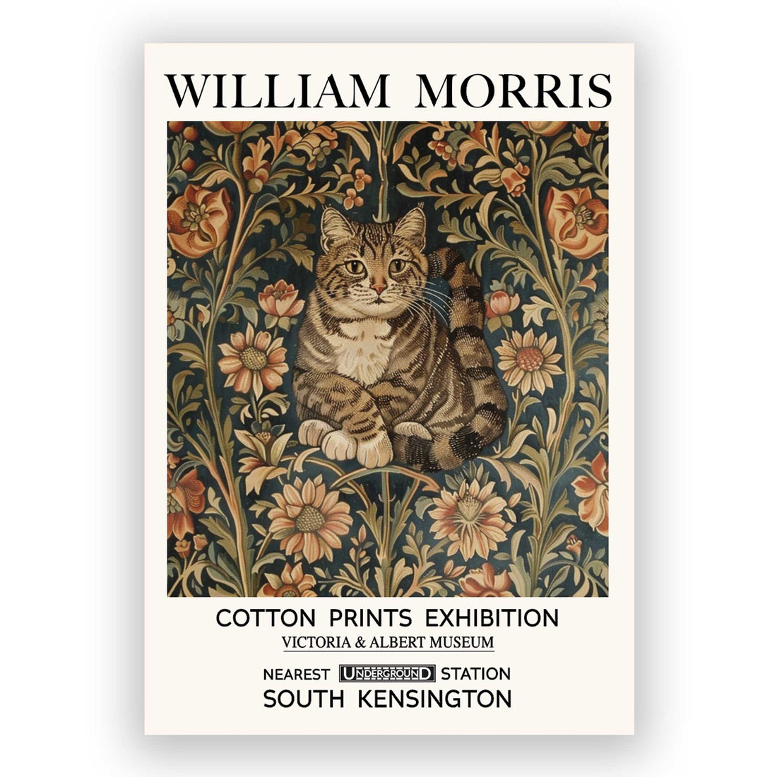 William Morris Vintage Cat 30