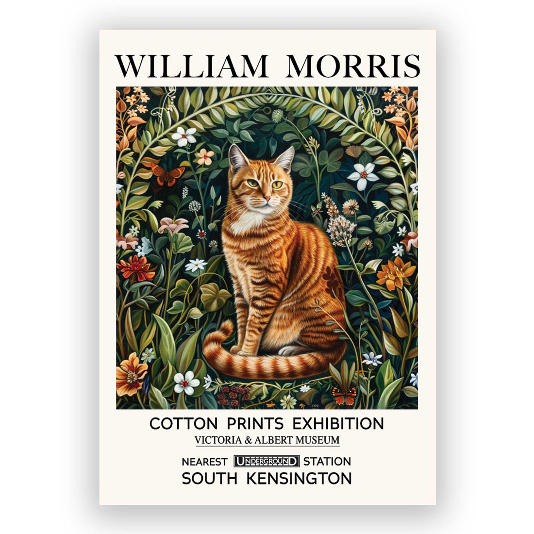 William Morris Vintage Cat 35