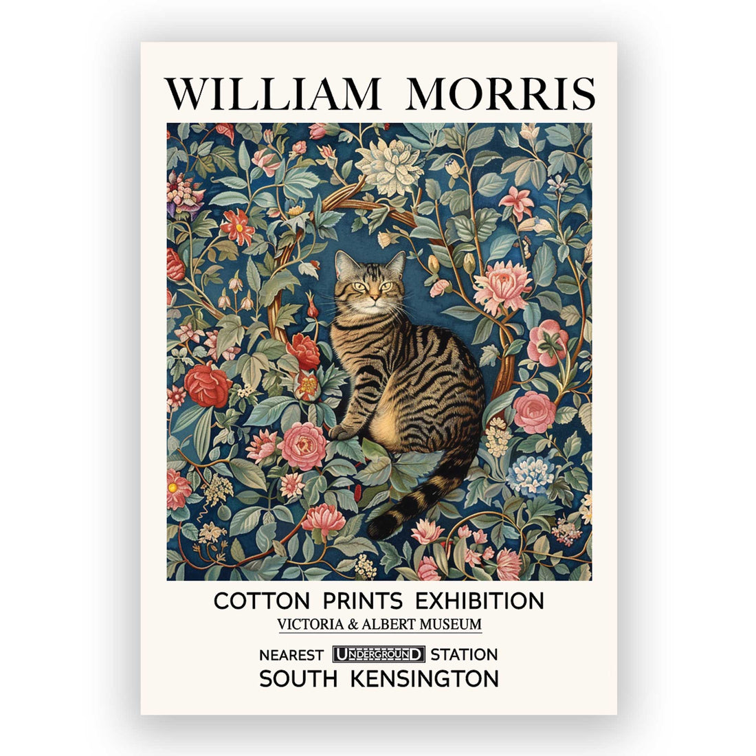 William Morris Vintage Cat 53