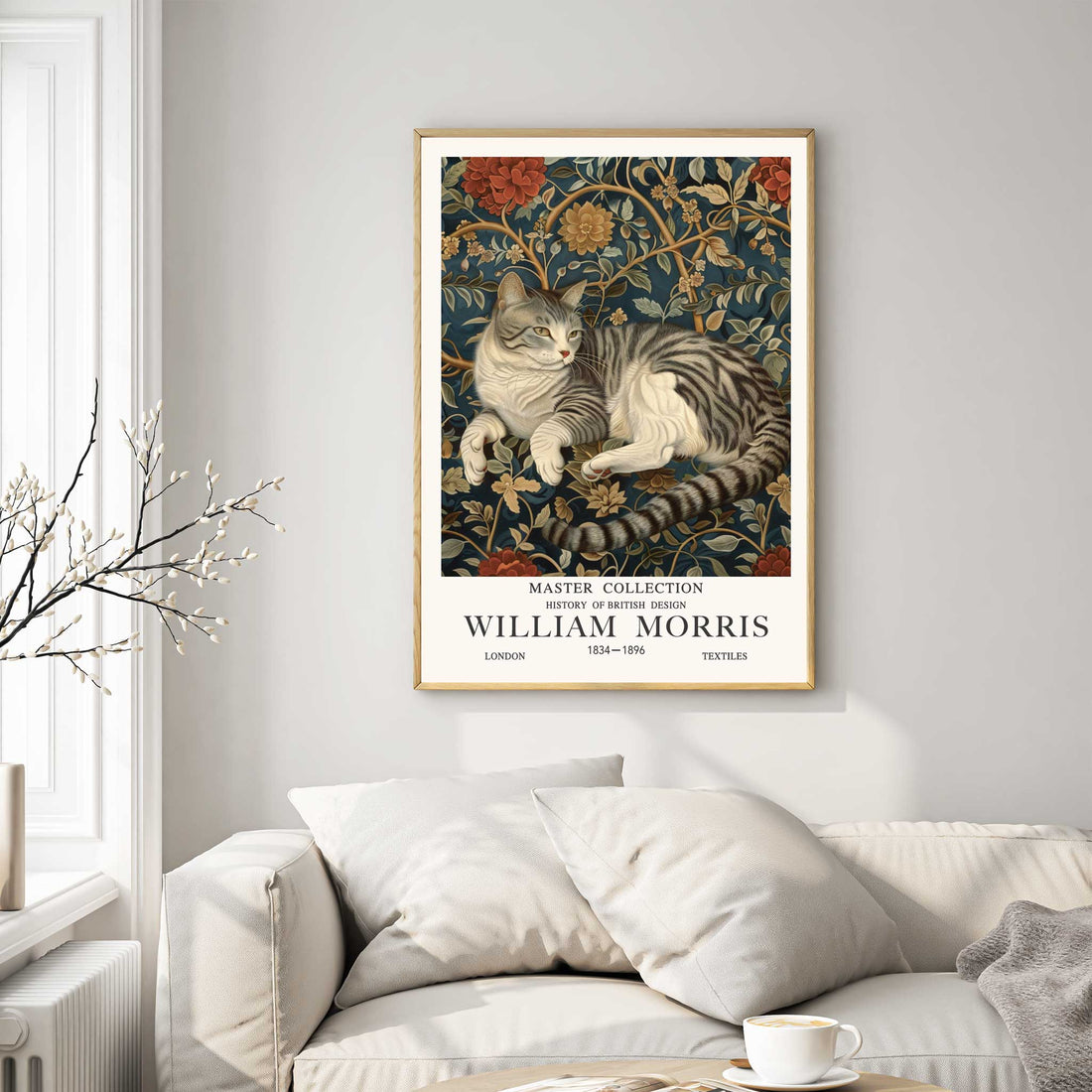 William Morris Vintage Cat 95