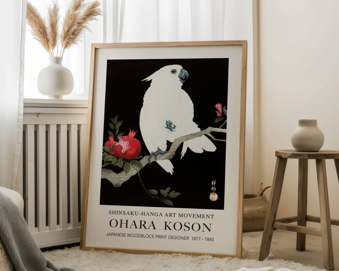 Ohara Kason Exhibition Print - Cockatoo