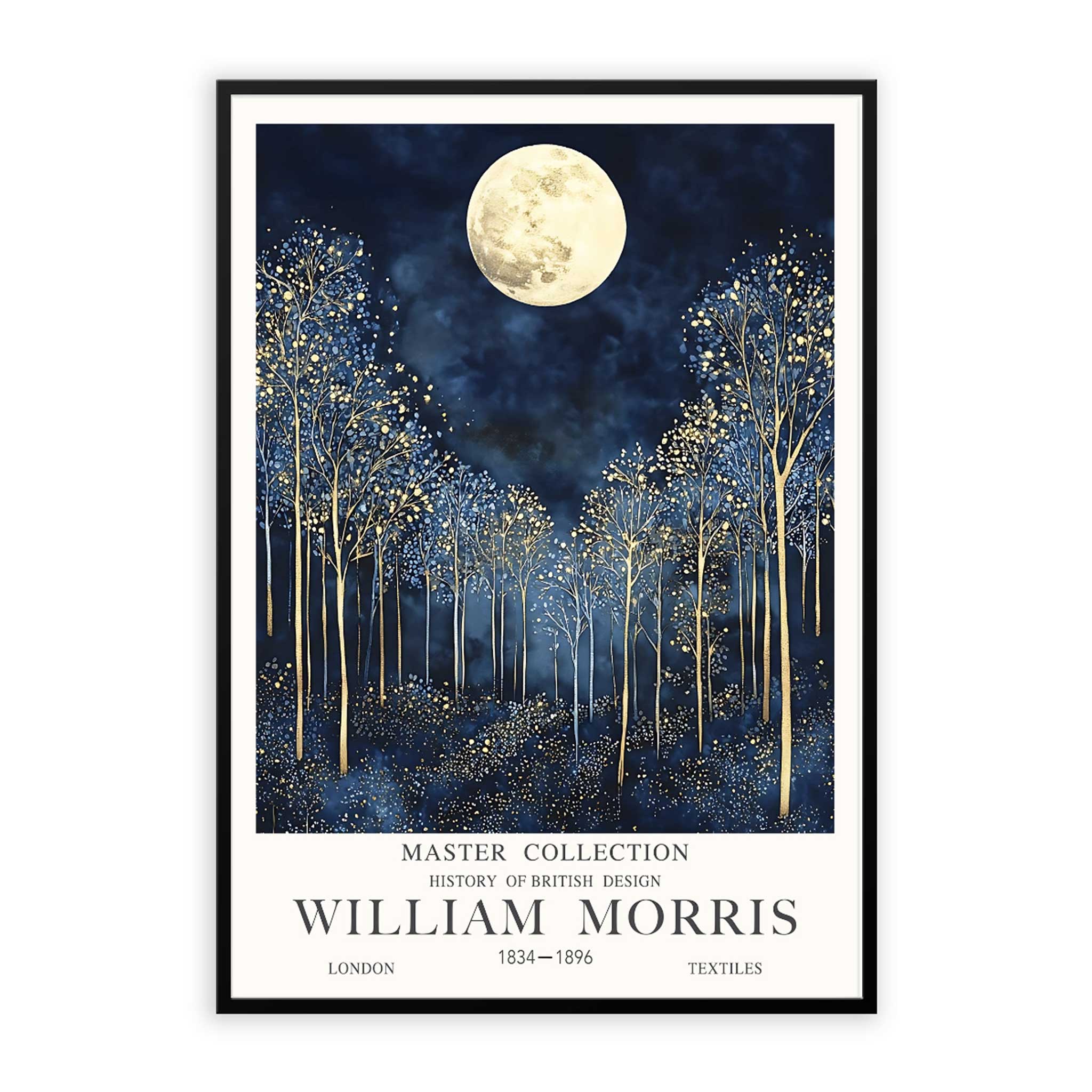 William Morris Full Moon Print 78