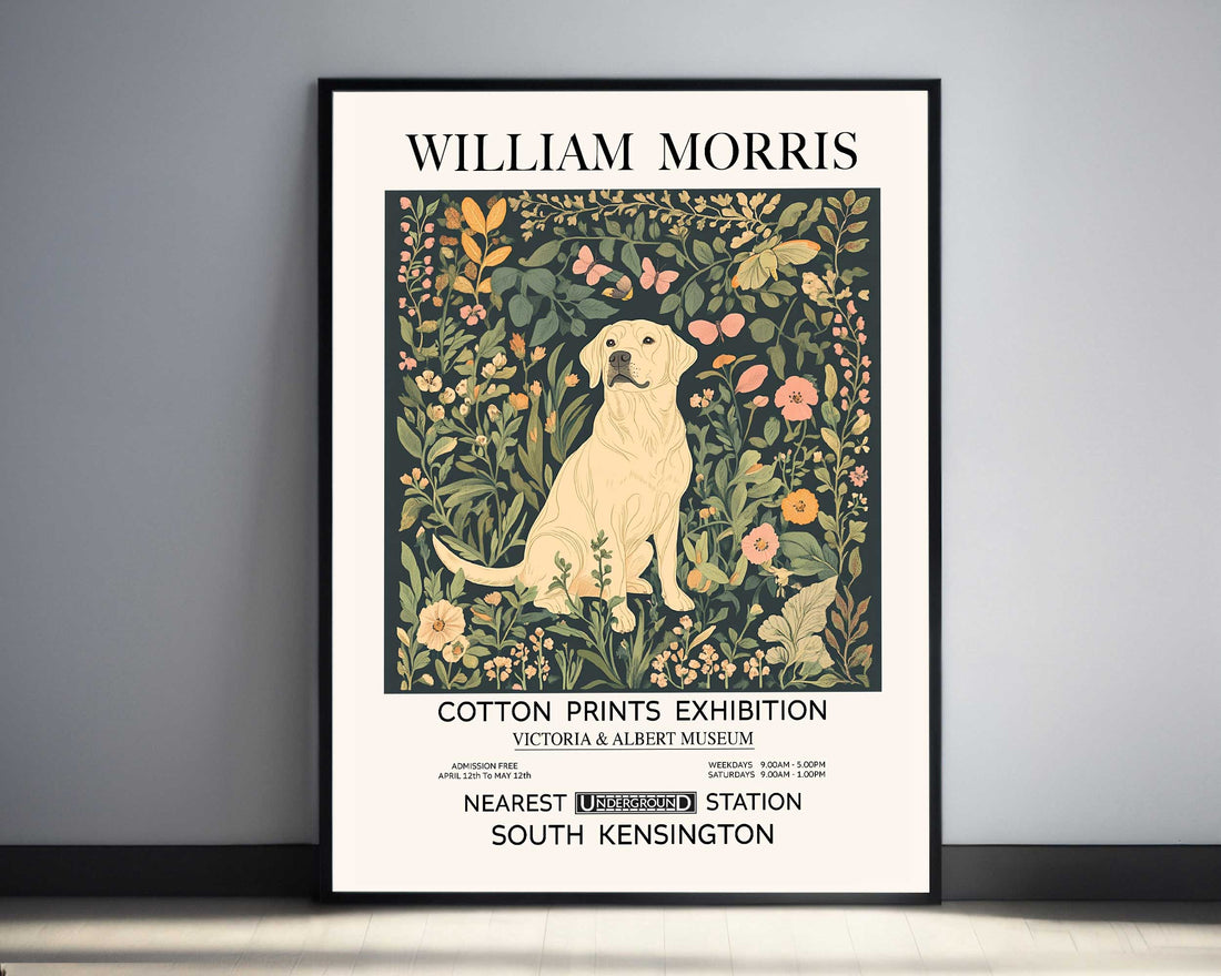 William Morris Cat and Dog Prints – Wall Art for Pet Lovers