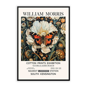 William Morris Butterfly Print 67510