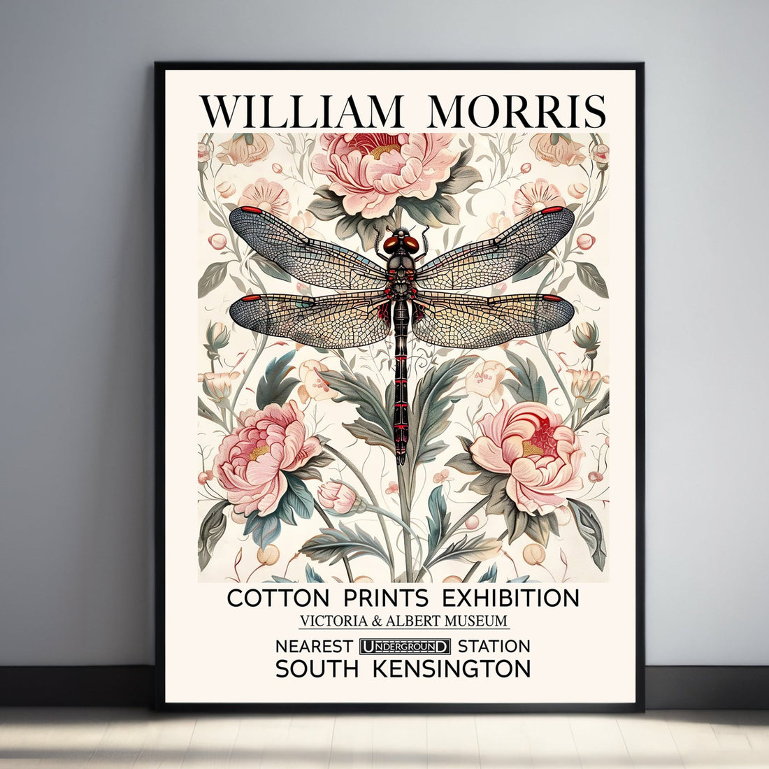 William Morris Print - The Dragonfly