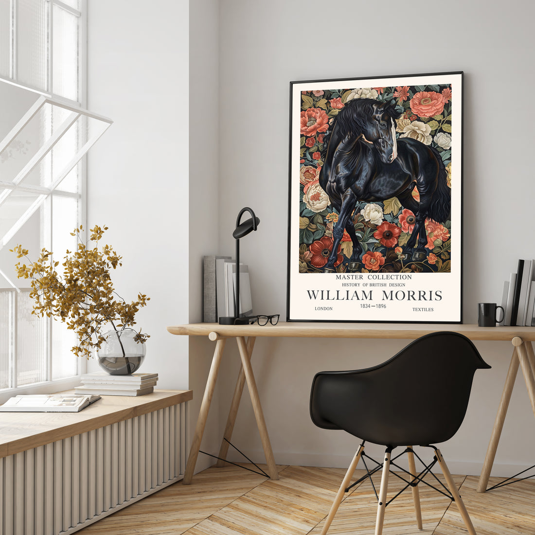 William Morris Black Stallion 690