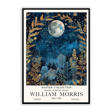 William Morris Moon & Stars 1