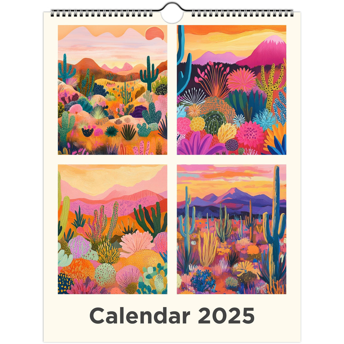 Chihuahuan Desert Texas Landscape Wall Calendar