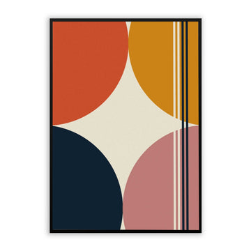 Bauhaus Circle Design Poster