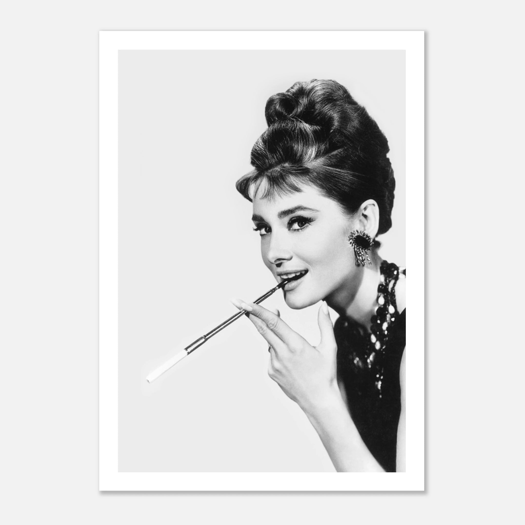 Audrey Hepburn Breakfast at Tiffany's Print