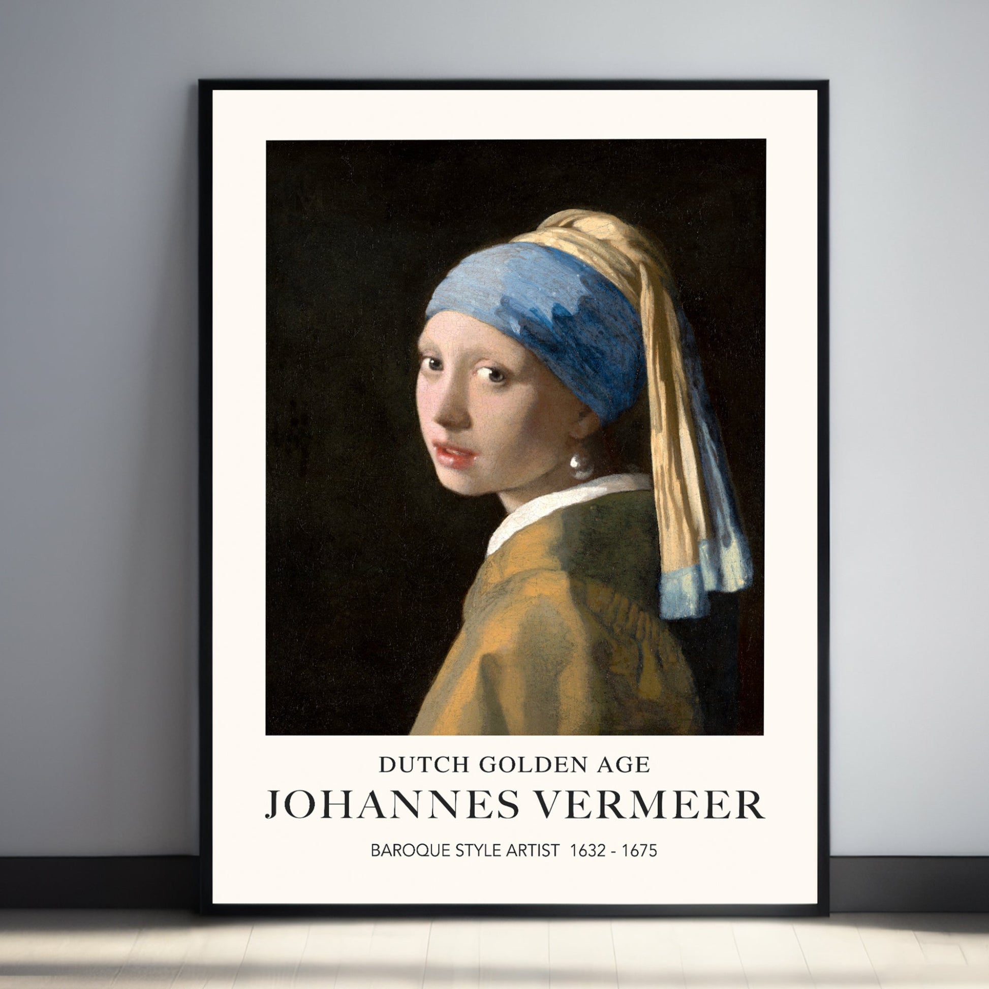  Johannes Vermeer Girl with a Pearl Earring framed  art print