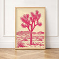 Joshua Tree Print Desert Landscape Wall Art