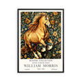 Horse Botanical Print, Vintage Horse Wall Art