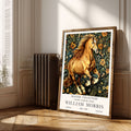 Horse Botanical Print, Vintage Horse Wall Art