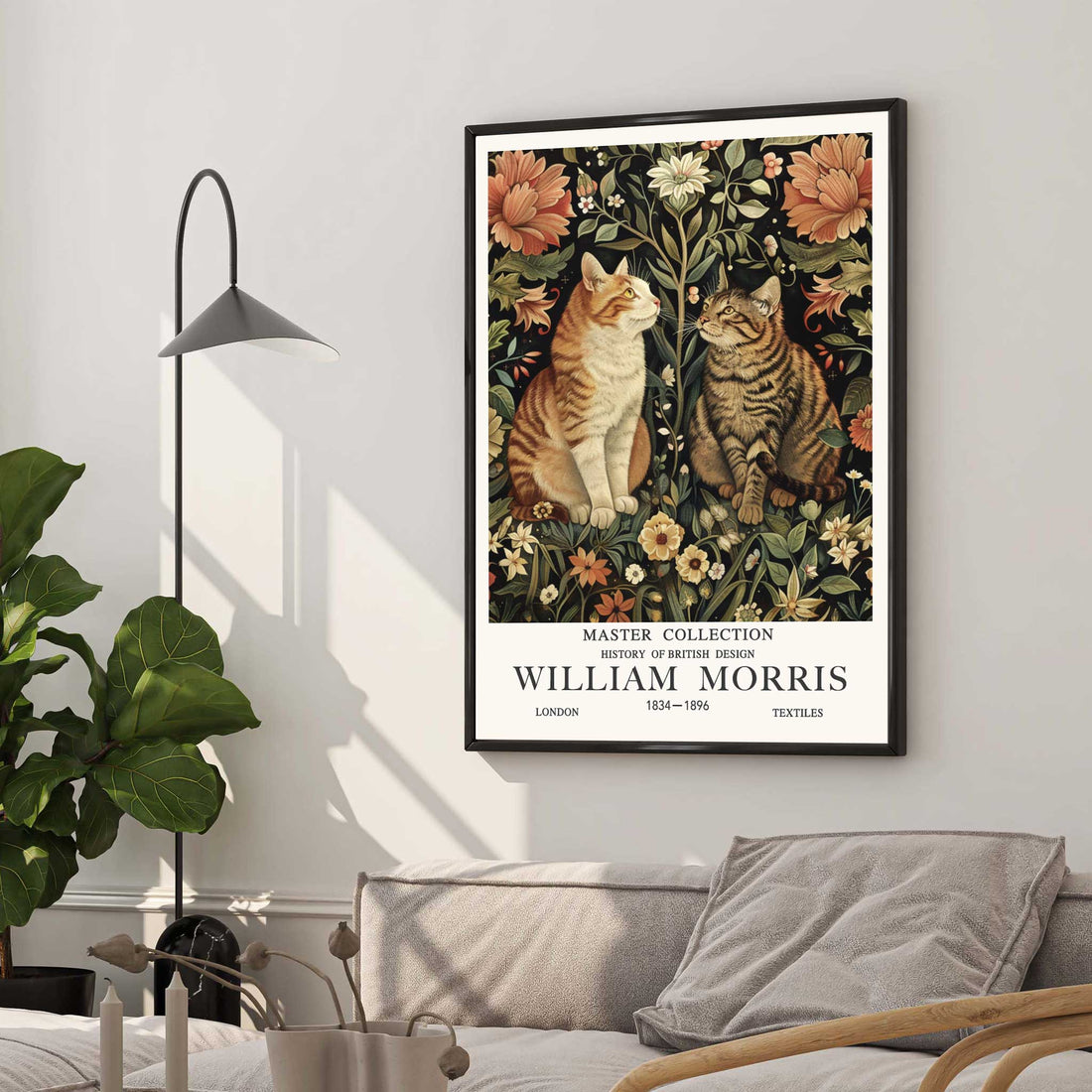 William Morris Vintage Cat 87