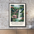 Kew Gardens London Print - The Rock Garden Wall Art