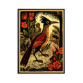 Roadrunner Desert Wall Art Print – Southwest Bird Poster
