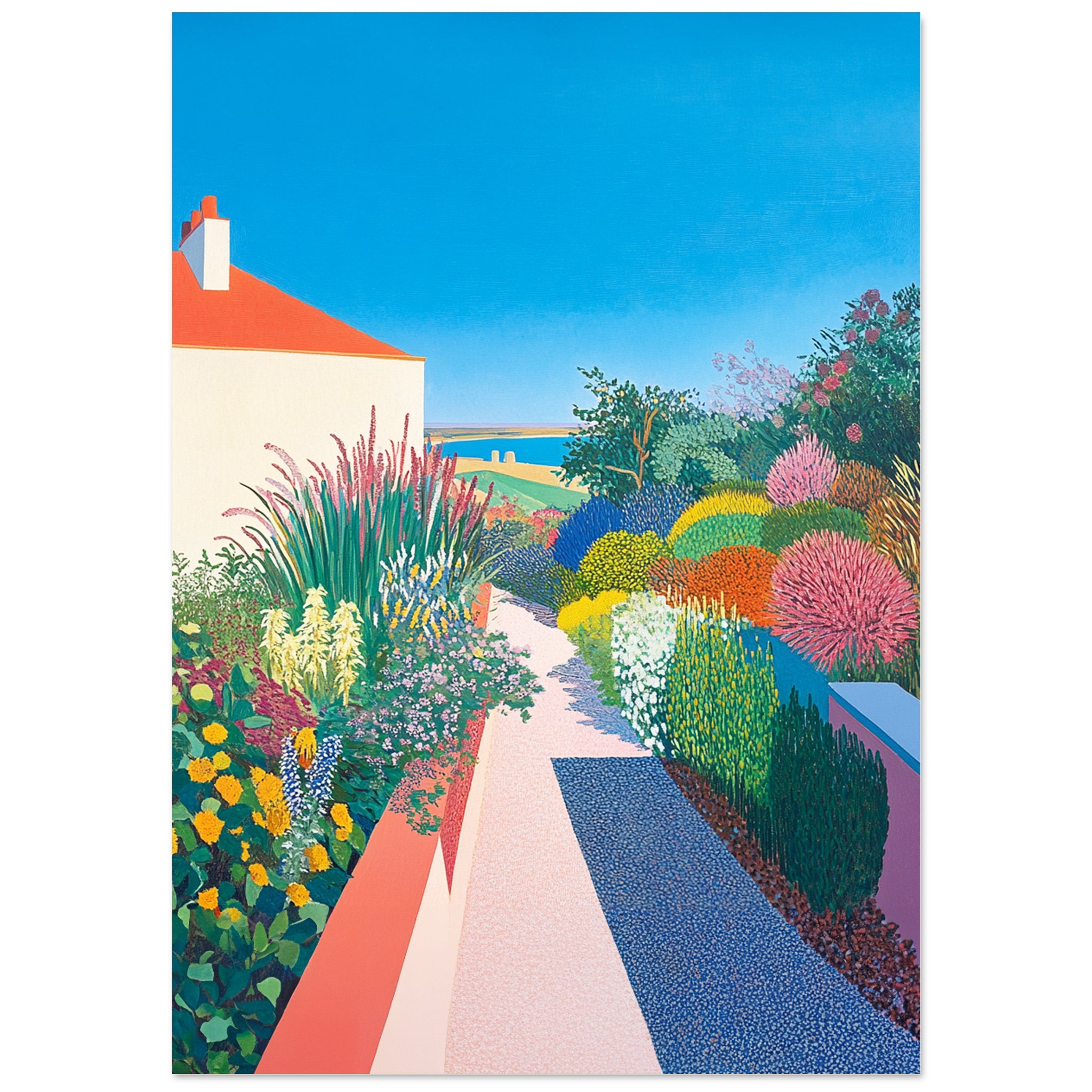 Summer In Normandy Print