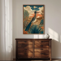 Roadrunner Wall Art Southwest Bird Print