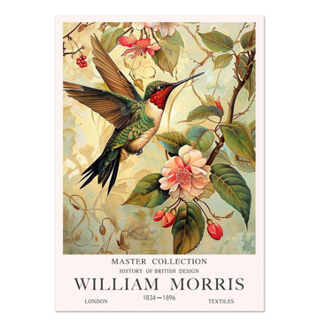 William Morris Print - The Humming Bird