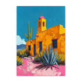 Southwest Wall Art Desert Architecture Print