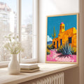 Southwest Wall Art Desert Architecture Print