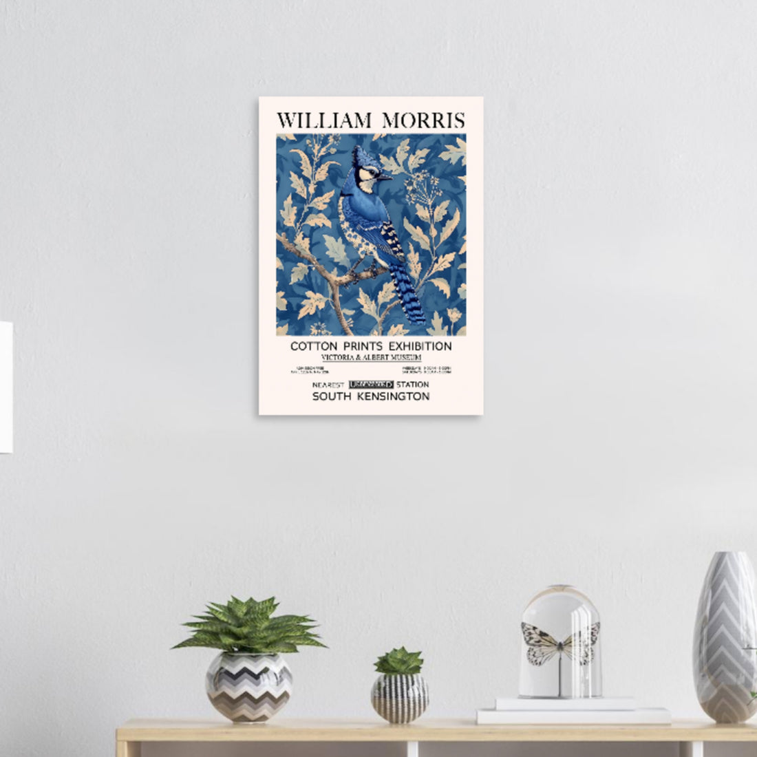 William Morris Print - The Blue Jay